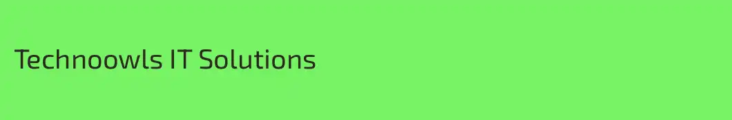 Technoowls IT Solutions